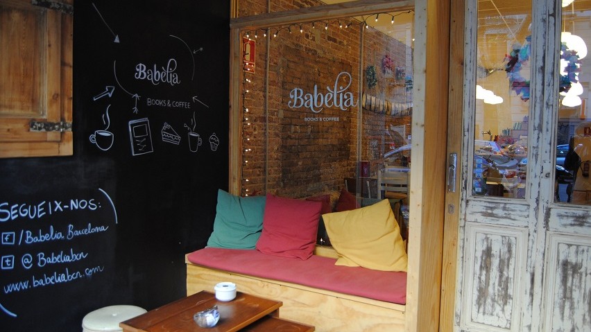 Entrada Babèlia Books & Coffee - Flickr Babèlia Books